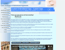 Tablet Screenshot of carainstitute.com